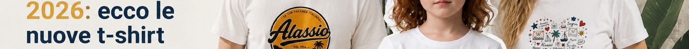 Alassio Summer Edition 2026: ecco le nuove t-shirt personalizzate!