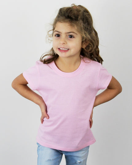 T-shirt Bambina Girocollo in Cotone 100%
