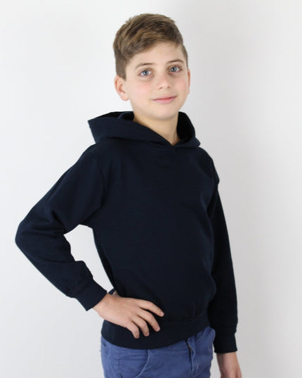 Felpa Bambino con Cappuccio e Tasca a Marsupio Colorata