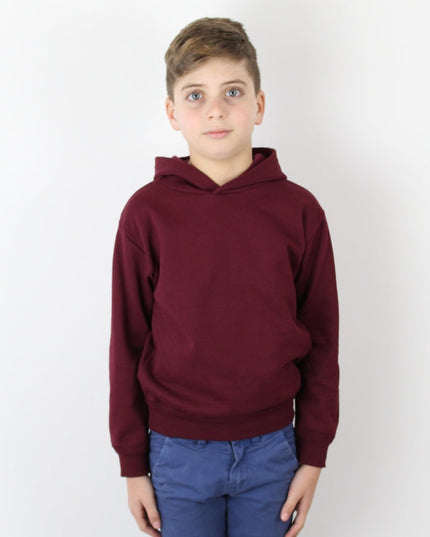 Felpa Bambino con Cappuccio e Tasca a Marsupio Colorata