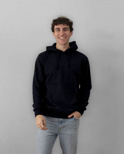 Felpa Unisex con Cappuccio e Polsini Elasticizzati – 300 GSM