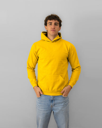 Felpa Unisex con Cappuccio e Polsini Elasticizzati – 300 GSM