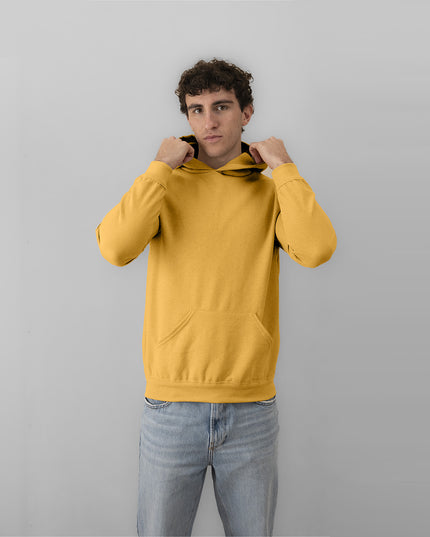 Felpa Unisex con Cappuccio e Polsini Elasticizzati – 300 GSM