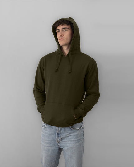 Felpa Unisex con Cappuccio e Polsini Elasticizzati – 300 GSM