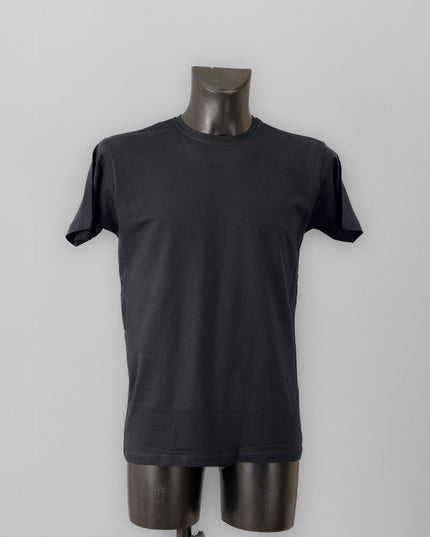 maglietta uomo cotone blu navy