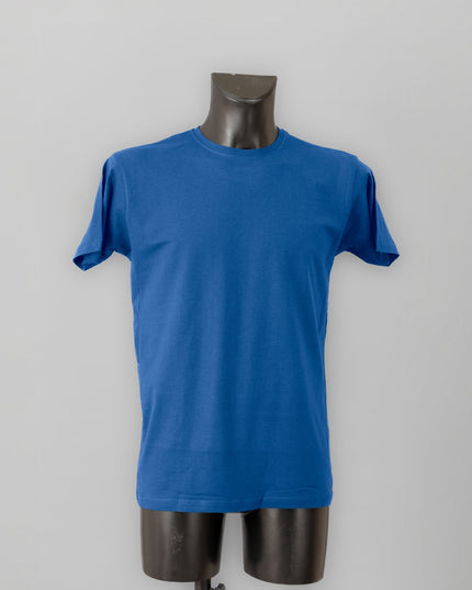 maglietta uomo cotone royal
