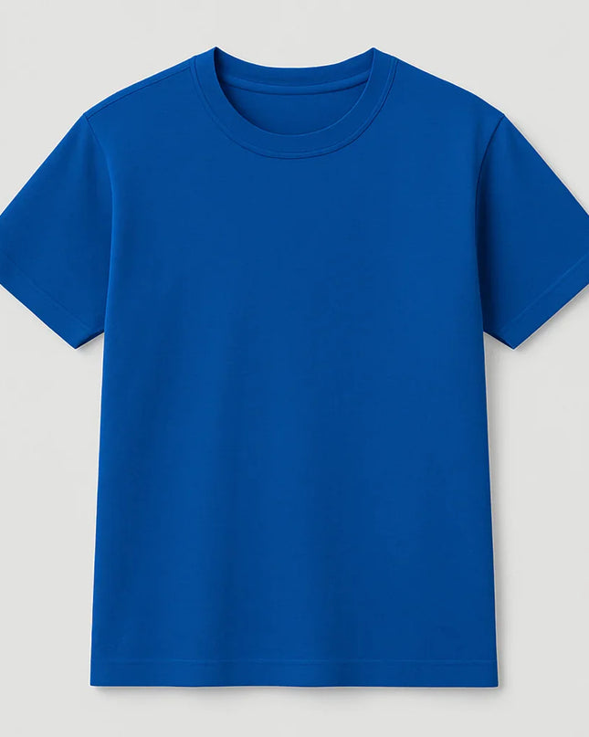 T-shirt royal blue donna, leggera e traspirante
