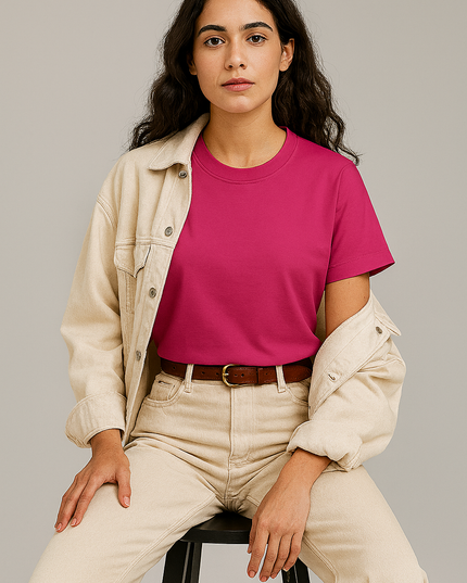 Maglietta Donna 100% Cotone