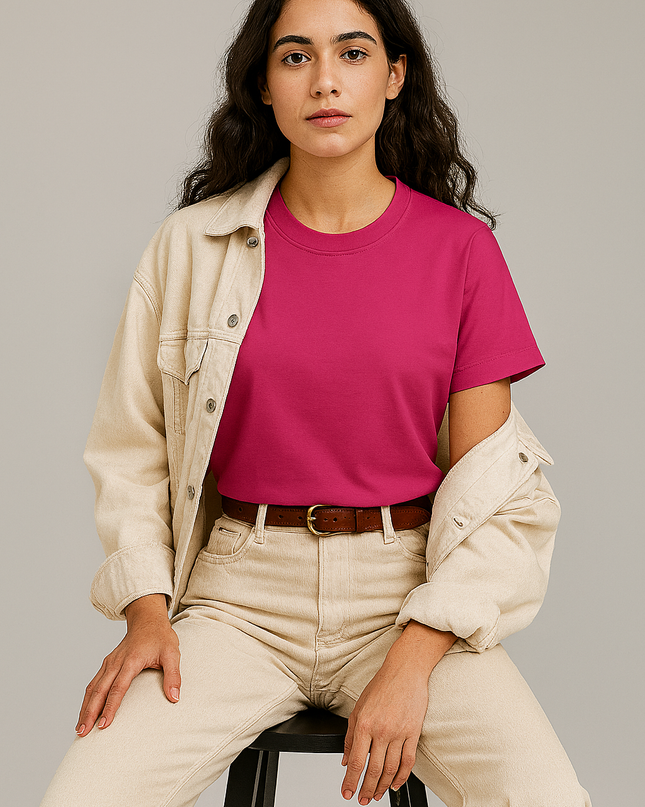 Maglietta Donna 100% Cotone