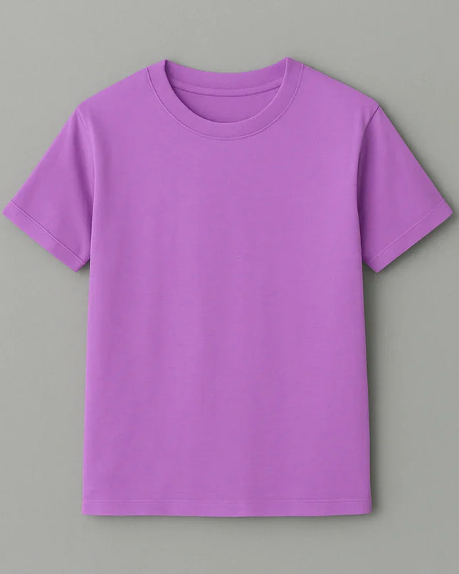 T-shirt lilla da donna, femminile e leggera