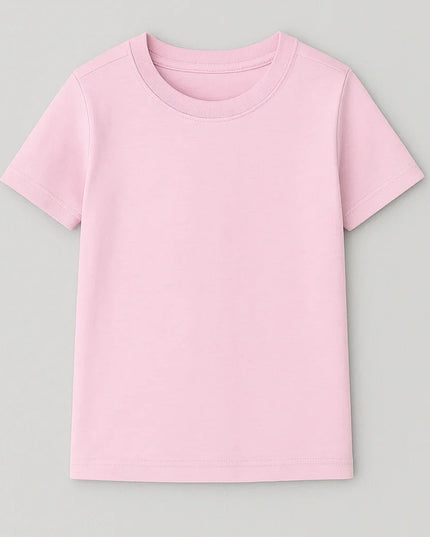 T-shirt rosa da donna, vestibilità aderente