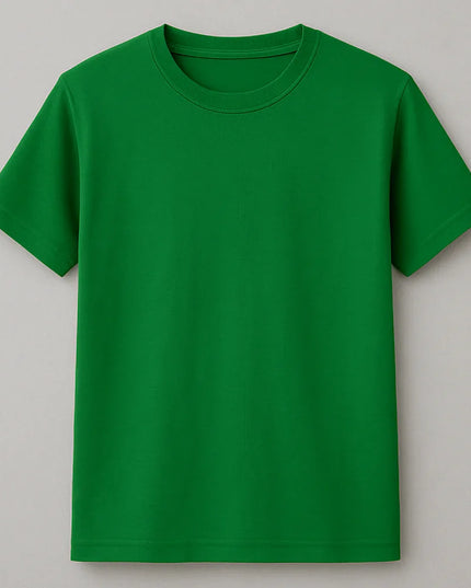T-shirt verde bottiglia aderente da donna