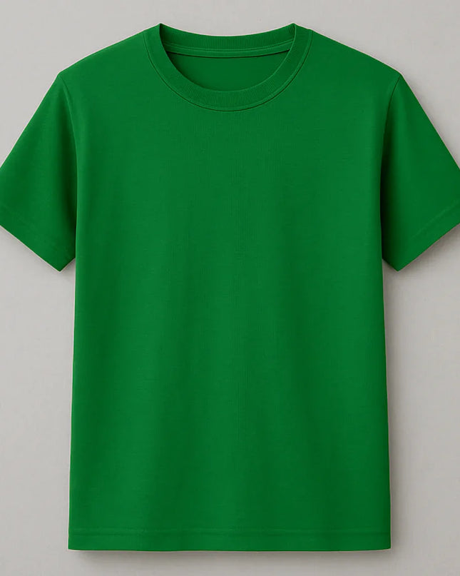 T-shirt verde bottiglia aderente da donna
