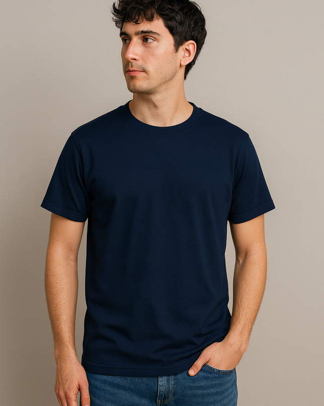 Maglietta Uomo 100%Cotone Manica Corta Colorata