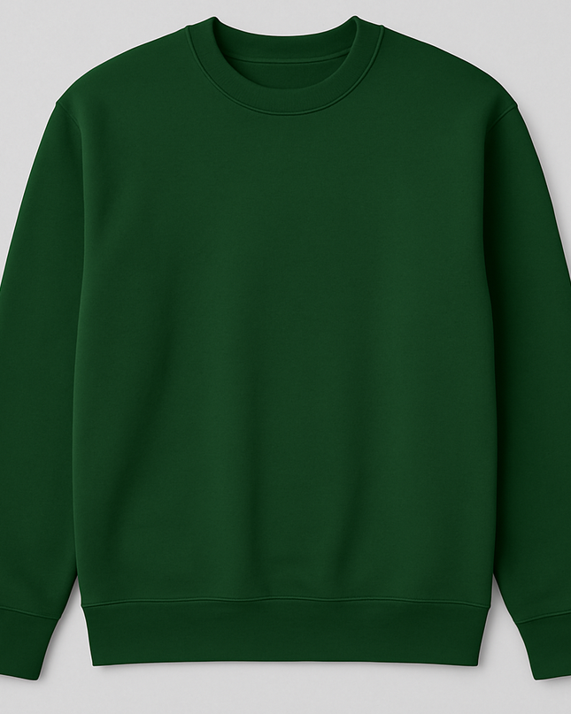 Felpa senza cappuccio colorata
