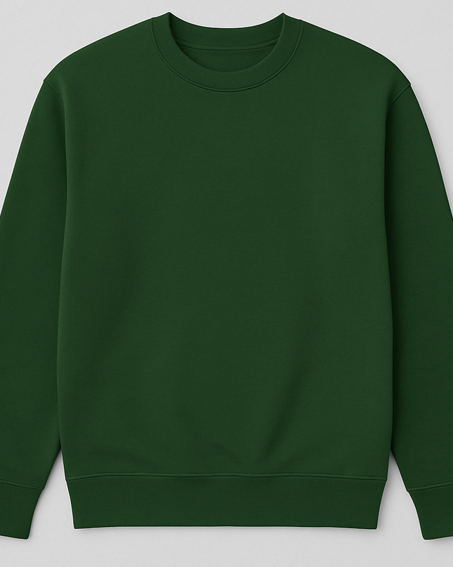 Felpa senza cappuccio colorata